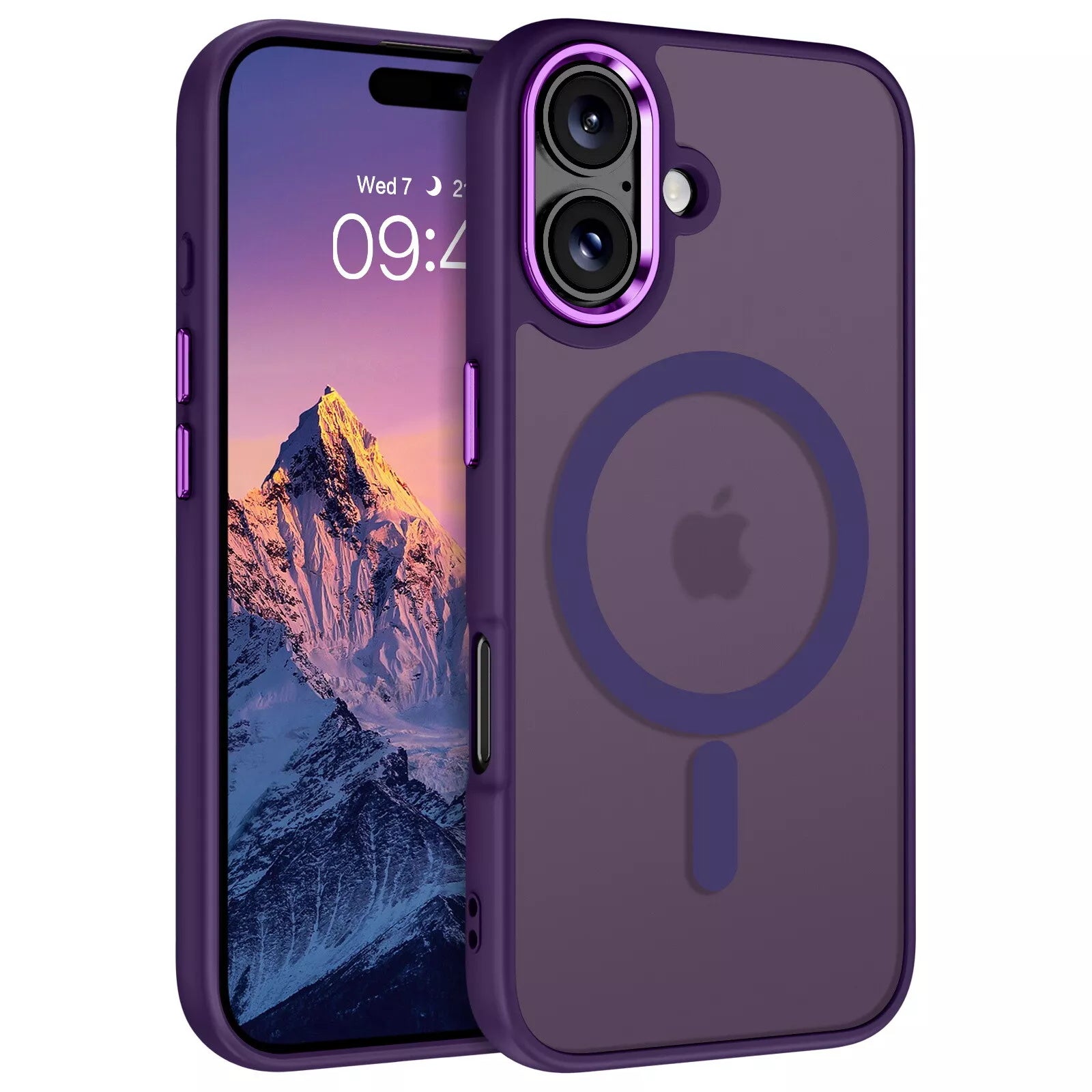 Matte Hybrid Magnetic MagSafe Case for iPhone 16 Matte Hybrid Magnetic MagSafe Case for iPhone 16